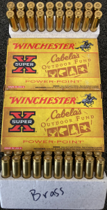 (20) Rnds. Winchester Super X 30-06 SPRG Ammo And (20) Casings