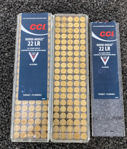 (200) Rnds. CCI Mini-Mag 22 LR Ammo