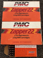 (100) Rnds. PMC Zapper22 High Velocity 22LR Ammo