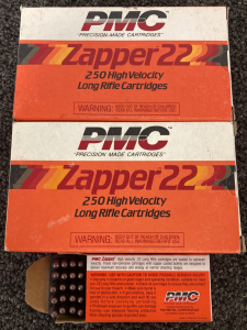 (100) Rnds. PMC Zapper22 High Velocity 22LR Ammo