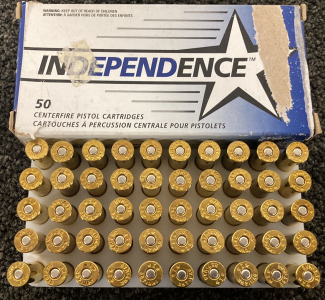 (50) Rnds. Independence 357 Magnum Ammo