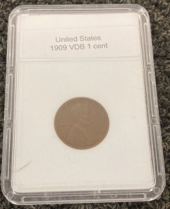 Mind 1909 VDB, US Wheat Back Lincoln Copper Penny