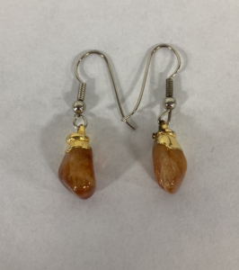 Pair Of Gemstone Earrings