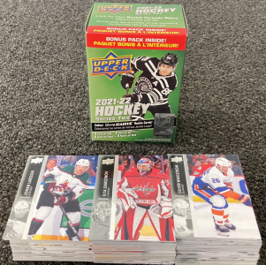 Box Of Upper Deck 2021-22 Hockey Series 2 Cards