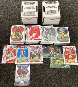 (2) Boxes Football Cards