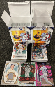 (2) Boxes Baseball Cards
