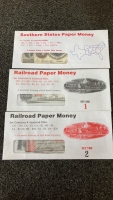 Southern States And Railroad Paper Money Replicas
