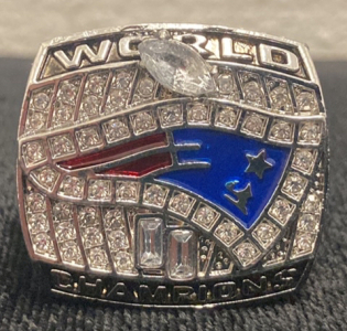 2001 New England Patriots Super Bowl Ring Replica
