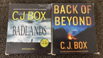 (2) C.J. Box Audio Books