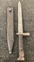 WWII Mauser Bayonet With Scabbard