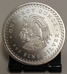 One Troy Ounce .999 Silver Round
