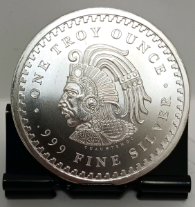 One Troy Ounce .999 Fine Silver Round