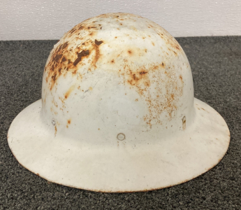 WWII O.C.D. Office Of Civil Defense Metal Helmet