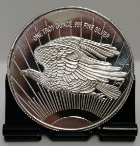 One Troy Ounce .999 Fine Silver Round - Verified Authentic