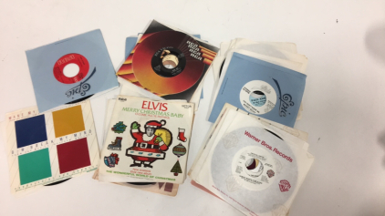 (25) Assorted 45&rdquo; Vinyl Records