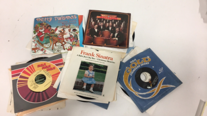 (25) Assorted 45&rdquo; Vinyl Records