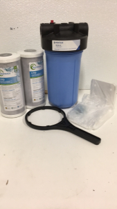 (1) Pentair Filter Housing w/ Accessories (2) MATRIKX Activated Carbon Block Filter