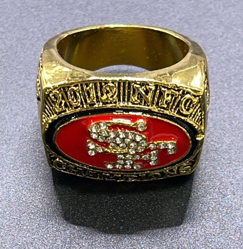 (1) 2012 San Francisco 49ers NFC Championship Men’s Ring Named To Colin ...