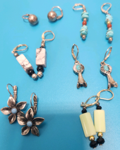 (6) Pairs Of Handmade Earrings