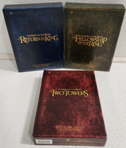 The Lord Of The Rings Trilogy On DVD