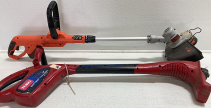 Black and Decker Electric Trimmer, Toro Electric Trimmer