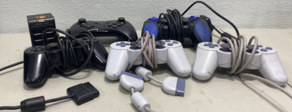 (1) Wii U Controller, (2) PS3 Controllers, and more!