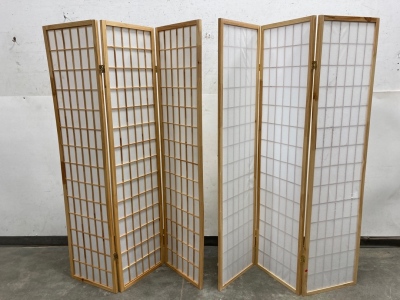 Set Of Privacy Screens/ Room Dividers