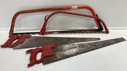 (4) Various Hand Saws