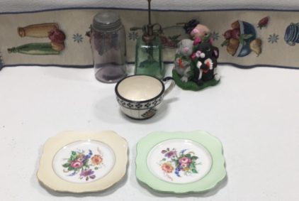 Assorted Glass/Porceline Decorations