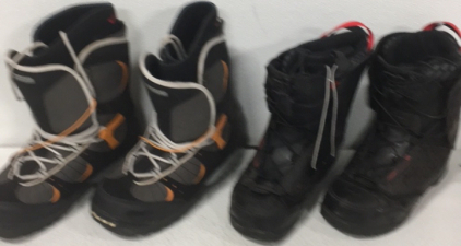 (2) Snowboard Boots