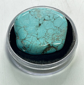 (1) 62.90ct Turquoise Gemstone Cabochon