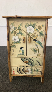 15”x9” Painted Keepsake Cabinet