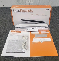 Appears New Neat Receipts Mobile Scanner and Digital Filing System