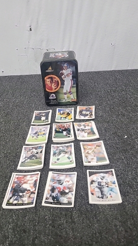 Collectors Tin of Football Cards