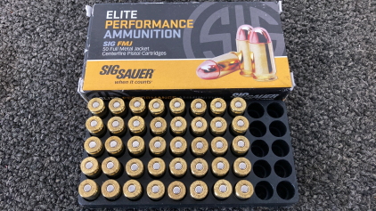 (40) Rnds. Sig Sauer FMJ 9mm Luger Ammo