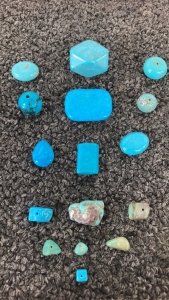 Faux And Real Turquoise Beads