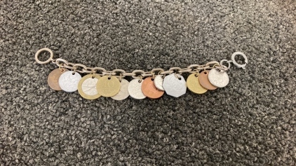 Bracelet a made With Foreign Coins