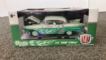 O’Reilly Auto Parts 1957 Chevrolet 210 Hardtop Model Car