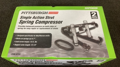 Pittsburgh Single Action Strut Spring Compressor