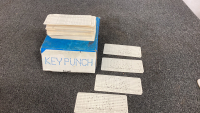 Key Punch Cards