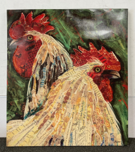 Rooster Canvas Painting