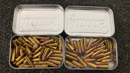 (2) Altoids Containers Of 22 LR Ammo