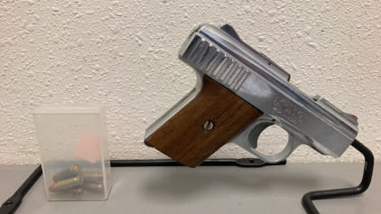 Raven Arms P-25 .25 Auto Pistol With (5) Rnds. Ammo&mdash; NVSN