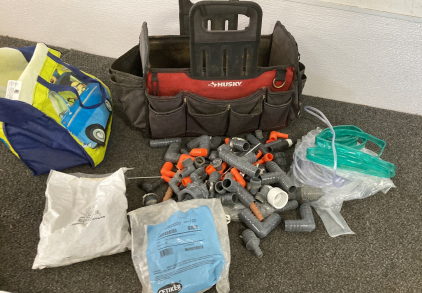 Husky Bag, Sprinkler System Parts, and More