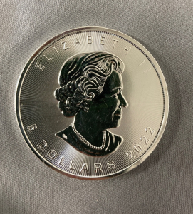 1 Troy Ounce .999 Fine Silver Coin