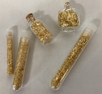 (5) Bottles of Gold Leaf/Flake