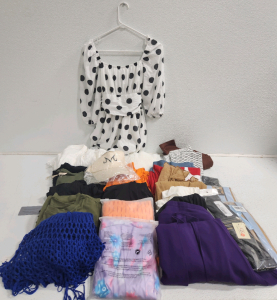 Large Lot Of Assorted Women's Clothing