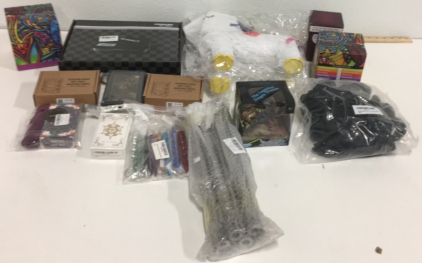 (200) LadyRobyn Candles (1) Expandable 25&rsquo; Garden Hose (2) Scorpion Shape Soft She&rsquo;ll Magazine Puches (1) Acrylic Hookah Set and Much More!!