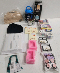 Racquet Balls, Sun Hats, Touch Lamps, Stickers, Earrings, Puzzles, Evenlopes And More