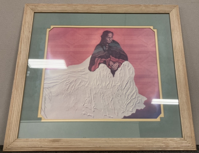 Framed “Native Woman” Print